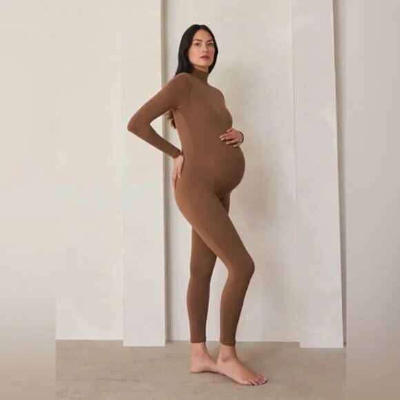 Bumpsuit Pants - Bumpsuit Penelope Unitard In Mocha Size Small